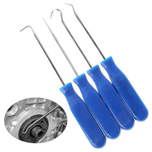Load image into Gallery viewer, 4Pcs 135mm Car Oil Seal Screwdrivers Set O-Ring Seal Gasket Auto Vehicle Puller Remover Pick Hooks Repair Tools