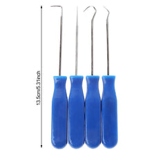 Load image into Gallery viewer, 4Pcs 135mm Car Oil Seal Screwdrivers Set O-Ring Seal Gasket Auto Vehicle Puller Remover Pick Hooks Repair Tools