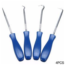 Load image into Gallery viewer, 4Pcs 135mm Car Oil Seal Screwdrivers Set O-Ring Seal Gasket Auto Vehicle Puller Remover Pick Hooks Repair Tools