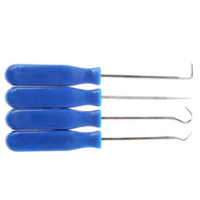 Load image into Gallery viewer, 4Pcs 135mm Car Oil Seal Screwdrivers Set O-Ring Seal Gasket Auto Vehicle Puller Remover Pick Hooks Repair Tools