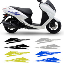 Load image into Gallery viewer, 2Pcs 20cm/28cm Motorcycle PVC Stickers Reflective Decals Accessories for Scooter Tail Box Decoration
