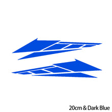 Load image into Gallery viewer, 2Pcs 20cm/28cm Motorcycle PVC Stickers Reflective Decals Accessories for Scooter Tail Box Decoration