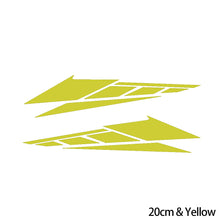 Load image into Gallery viewer, 2Pcs 20cm/28cm Motorcycle PVC Stickers Reflective Decals Accessories for Scooter Tail Box Decoration