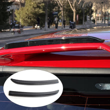 Load image into Gallery viewer, 2Pcs Car Rear Spoiler Extension Lip Fins Spoiler Red Carbon Fiber Black Color Auto Part Styling for Mini Cooper F56 F55
