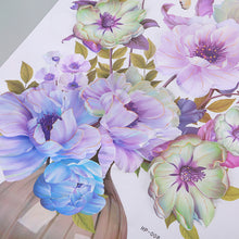Load image into Gallery viewer, Creative 3D Stereo Stickers Simulation Flower Vase Self-adhesive Wall Sticker Aesthetic Romantic Flower Decoration Sticker for Home Room Door Fridge Sticker