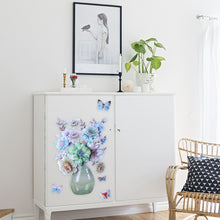 Load image into Gallery viewer, Creative 3D Stereo Stickers Simulation Flower Vase Self-adhesive Wall Sticker Aesthetic Romantic Flower Decoration Sticker for Home Room Door Fridge Sticker