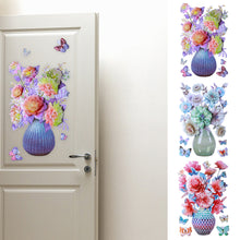 Load image into Gallery viewer, Creative 3D Stereo Stickers Simulation Flower Vase Self-adhesive Wall Sticker Aesthetic Romantic Flower Decoration Sticker for Home Room Door Fridge Sticker