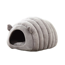 Load image into Gallery viewer, Japanese Style Cat Bed House Cat Thermal Bed Cat Sleeping Bag Deep Sleep Winter Doghouse Cats Nest Cave