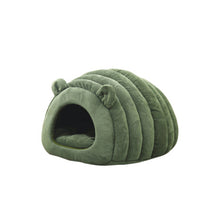 Load image into Gallery viewer, Japanese Style Cat Bed House Cat Thermal Bed Cat Sleeping Bag Deep Sleep Winter Doghouse Cats Nest Cave
