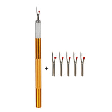 Load image into Gallery viewer, 1set Seam Ripper with 5pcs Replacement Head Sewing Stitch Thread Remover Embroidery Thread Remove Tool DIY Sewing Tools