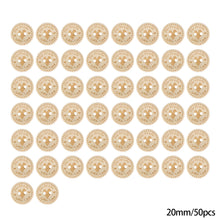 Load image into Gallery viewer, 50pcs 15mm/20mm/25mm Wooden Buttons Heart Printing Sewing Buttons Knitting Sweater Buttons Kids Clothes Decor Replacement Buttons Sewing Accessories