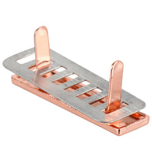 Load image into Gallery viewer, 10pcs Metal Handmade Label Rectangle Zinc Alloy Hand Made Letters Label DIY Bag Hat Crochet Clothes Sewing Accessories