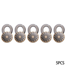 Load image into Gallery viewer, 5pcs Metal Button Extender for Pants Jeans Free Sewing Adjustable Retractable Waist Extenders Button Waistband Expander