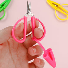 Load image into Gallery viewer, Home Embroidery Needlework Mini Scissors with Cover Sewing Scissors Tailor Scissors Paper Card Cutting Scissors Travel Scissors Sewing Accessories Tools