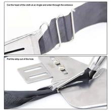 Load image into Gallery viewer, Flat Sewing Machine Binder Accessories Home Sewing Machine Double Fold Angle Binder Attachment Bias Binding Edging Tube Quad Fold Curling Device Sewing Accessories