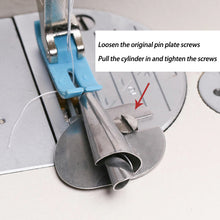 Load image into Gallery viewer, Industrial Flat Sewing Machine Pull Tube Spiral Edging Roller Household Sewing Machine Binding Puller Tube Replacement Accessories