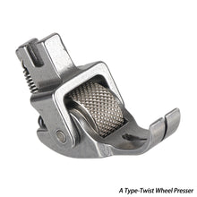Load image into Gallery viewer, Universal Industrial Sewing Machine Accessories Leather Roller Wheel Presser Foot Flat Car Thick Fabric Clothing Replacement Presser