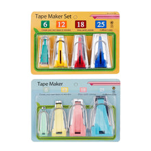 Load image into Gallery viewer, Splicing Cloth Fabric Bias Tape Maker Binding Tool Quilting Sewing 6mm 12mm 18mm 25mm Craft DIY Patchwork Edging Device