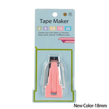 Load image into Gallery viewer, Splicing Cloth Fabric Bias Tape Maker Binding Tool Quilting Sewing 6mm 12mm 18mm 25mm Craft DIY Patchwork Edging Device