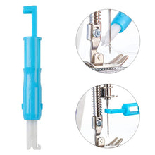 Load image into Gallery viewer, Sewing Machine Needle Installation Tool Automatic Threader Inserter Sewing Quick Threader Needle Threading Tool Sewing Accessories