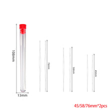 Load image into Gallery viewer, 6pcs/Tube Big Eye Beading Needle DIY Bead Bracelet Needle Jewelry Making Easy Thread Sewing Needles