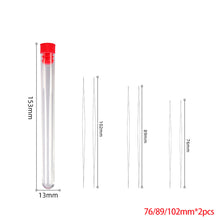 Load image into Gallery viewer, 6pcs/Tube Big Eye Beading Needle DIY Bead Bracelet Needle Jewelry Making Easy Thread Sewing Needles