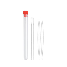 Load image into Gallery viewer, 6pcs/Tube Big Eye Beading Needle DIY Bead Bracelet Needle Jewelry Making Easy Thread Sewing Needles