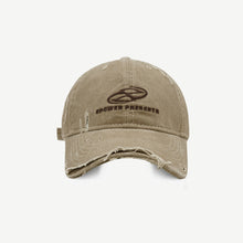 Load image into Gallery viewer, Women Men Worn-out Denim Baseball Cap Fashionable Personalized Adjustable Letter Embroidered Casual Outdoor Cap