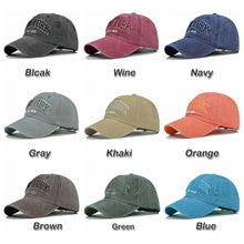 Load image into Gallery viewer, Autumn Winter Three-dimensional Letter Embroidered Cotton Baseball Cap Fashionable Adjustable Casual Outdoor Cap