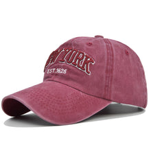 Load image into Gallery viewer, Autumn Winter Three-dimensional Letter Embroidered Cotton Baseball Cap Fashionable Adjustable Casual Outdoor Cap