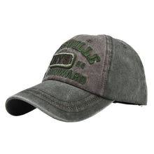 Load image into Gallery viewer, Three-dimensional Letter Embroidered Cotton Baseball Cap Color Blocking Adjustable Comfortable Casual Outdoor Cap