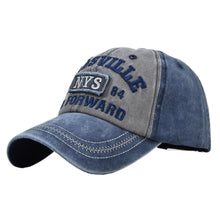 Load image into Gallery viewer, Three-dimensional Letter Embroidered Cotton Baseball Cap Color Blocking Adjustable Comfortable Casual Outdoor Cap