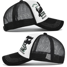 Load image into Gallery viewer, Letter Three-dimensional Embroidered Cotton Baseball Cap Personalized Color Blocking Adjustable Breathable Casual Outdoor Cap