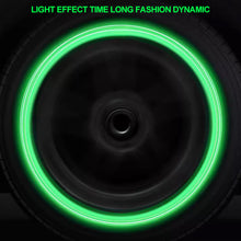Load image into Gallery viewer, 4Pcs Crown Luminous Style Car Wheel Tire Valve Caps Tyre Rim Stem Covers Airdust Waterproof Motorcycle Bling Accessories