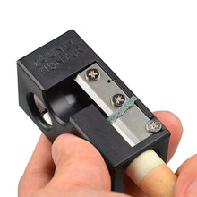 Load image into Gallery viewer, Billiard Cue Multi-Functional Leather Head Repair Tool Head Cleaning Polishing Needling Tool Sharpener Shape 8-In-1 Billiard Equipment