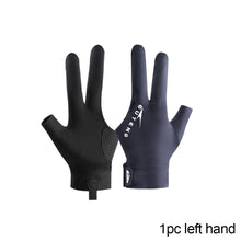 Load image into Gallery viewer, 1pc professional billiard gloves three-finger thin breathable high-grade non-slip snooker gloves