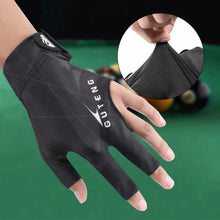 Load image into Gallery viewer, 1pc professional billiard gloves three-finger thin breathable high-grade non-slip snooker gloves