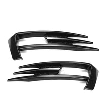 Load image into Gallery viewer, Pair Car Front Wind Knife Car Bumper Fog Light Grille Cover Trim Gloss Black For 2014-2017 Volkswagen Golf 7 MK7 Golf 7