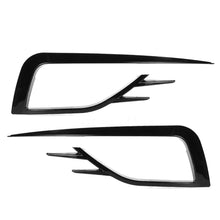 Load image into Gallery viewer, 2Pcs Car Front Bumper Fog Light Grille Wind Knife Cover Trim Custom Kit For VW Golf 7.5 MK7.5 2018 - 2020