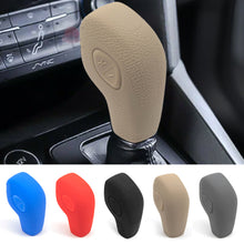 Load image into Gallery viewer, Silicone Car Case Gear Head Shift Collars Shift Knob Grips Cover Shift Lever Decoration Cover Accessories For Ford Fiesta New Focus Escort Mondeo Ecosport