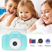 Load image into Gallery viewer, X2 Mini Children'S Cartoon Camera Photo Video Small Cartoon Mini Camera Boys Girls Birthday Gift Outdoor Toys