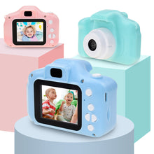 Load image into Gallery viewer, X2 Mini Children'S Cartoon Camera Photo Video Small Cartoon Mini Camera Boys Girls Birthday Gift Outdoor Toys