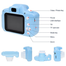 Load image into Gallery viewer, X2 Mini Children'S Cartoon Camera Photo Video Small Cartoon Mini Camera Boys Girls Birthday Gift Outdoor Toys
