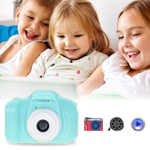 Load image into Gallery viewer, X2 Mini Children'S Cartoon Camera Photo Video Small Cartoon Mini Camera Boys Girls Birthday Gift Outdoor Toys
