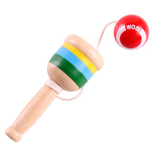 Load image into Gallery viewer, Wooden Skills Cup Throw and Catch Ball Traditional Game for Kids Hand Eye Coordination Educational Game Exercise The Brain