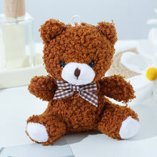 Load image into Gallery viewer, 11cm Cute Bear Plush Toys Stuffed Blush Bear Toys Bag Car Key Pendant Kids Girls Toy Birthday Gifts Mini Animal Plush Doll Keychain Pendant