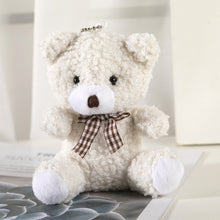 Load image into Gallery viewer, 11cm Cute Bear Plush Toys Stuffed Blush Bear Toys Bag Car Key Pendant Kids Girls Toy Birthday Gifts Mini Animal Plush Doll Keychain Pendant