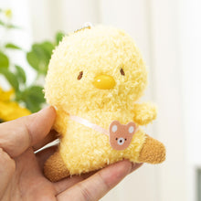 Load image into Gallery viewer, 1PC Cartoon Mini Animal Little Bear Rabbit Chicken Stuffed Plush Toy Plush Animal Keychain Decorate Birthday Gift For Girls Children
