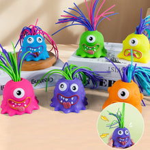 Load image into Gallery viewer, 1Pc Kids Decompress Toys Novelty Funny Toys Hair Pulling Will Be Screaming Little Monster Artifacts Creative Fun Educational Toys