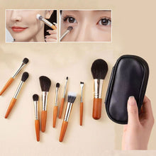 Load image into Gallery viewer, 9pcs/set Mini Portable Makeup Brushes Skin Friendly Soft Eye Shadow Blusher Brush Makeup Brushes Set Makeup Tools